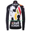 Fietskleding (Fietsshirt Lange Mouw + Lange Koersbroek) 2017 Cinelli Chrome N001